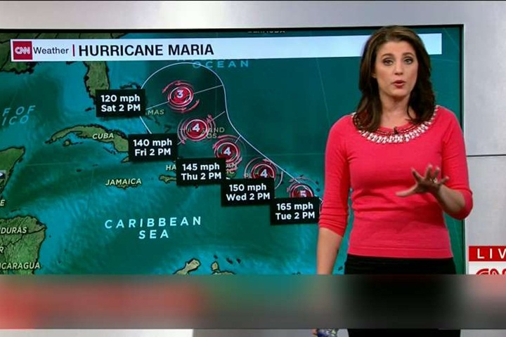 又來一個艾瑪 <em>颶風</em>瑪莉亞將襲加勒比海