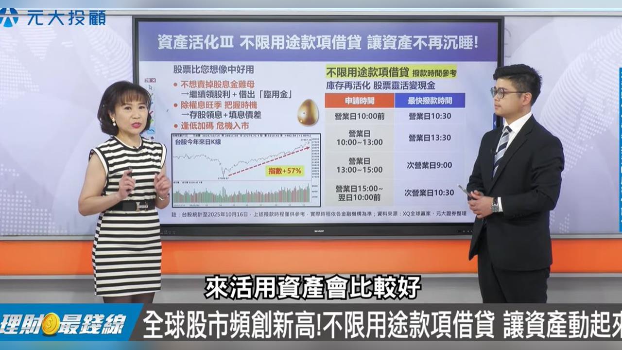 股票不只能賺價差！「這招」活化資產變現金流