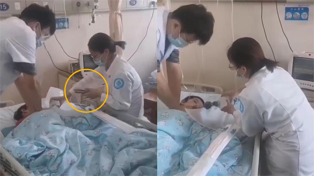 搶救時玩手機？中國護理師遭控害命　「院方曝通話紀錄」真相反轉