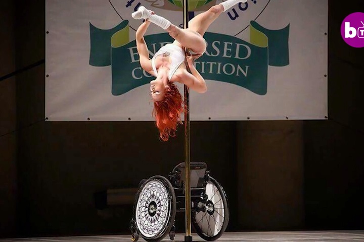 輪椅舞者展生命之美 勇奪鋼管舞全國冠軍