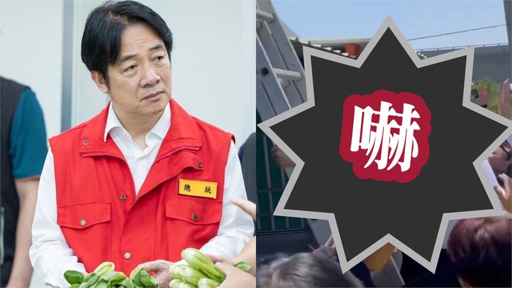 台南「屋頂送水工」竟是賴清德本人!猛爬梯開喊1句…網笑:隨扈快瘋了