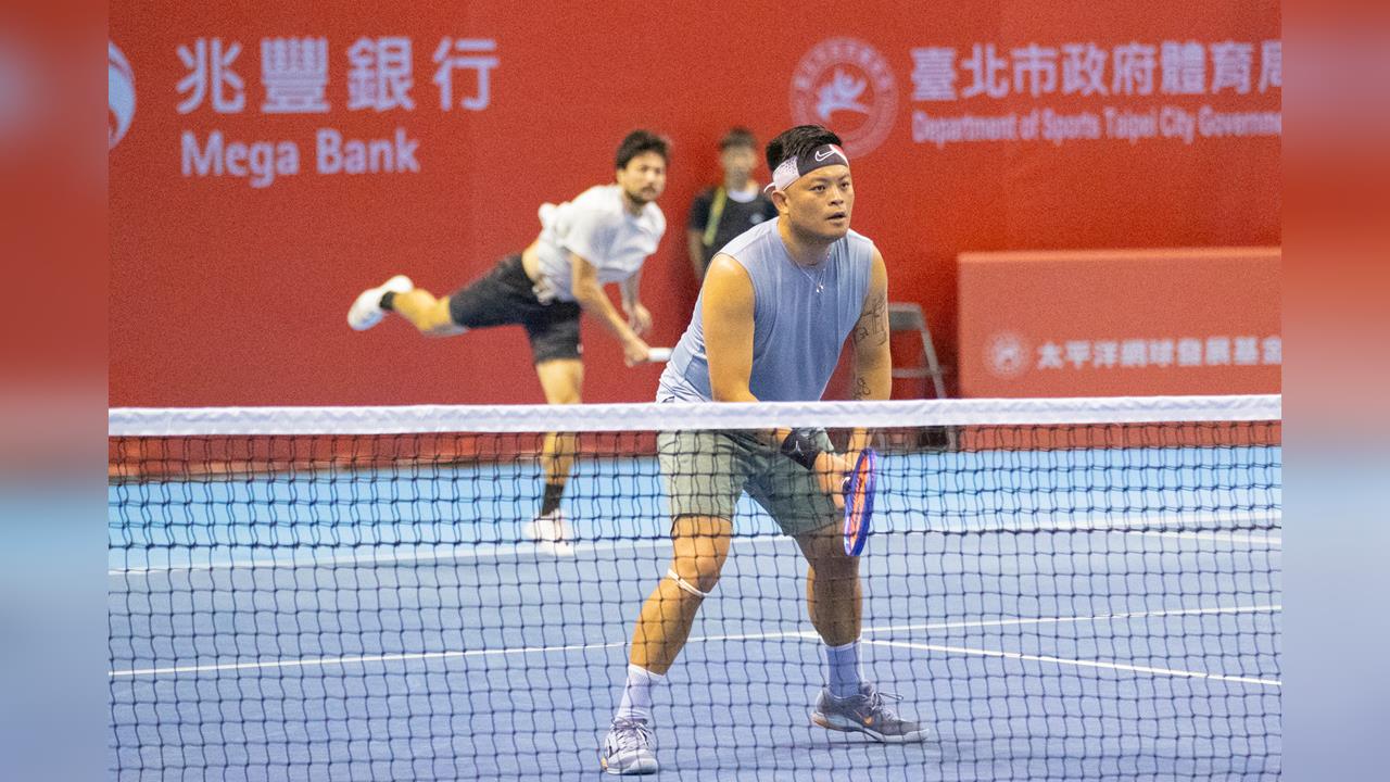 網球／「娶某前」的謝政鵬果真超威！連下10局暌違6年晉級三太子男雙8強