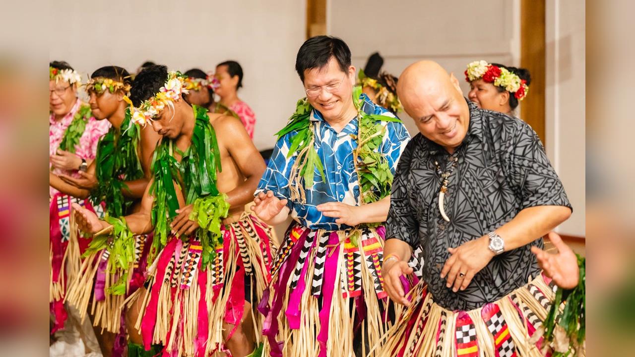 快新聞／林佳龍感謝吐瓦魯總理盛情款待　期許建立「kaitasi」般家人情誼