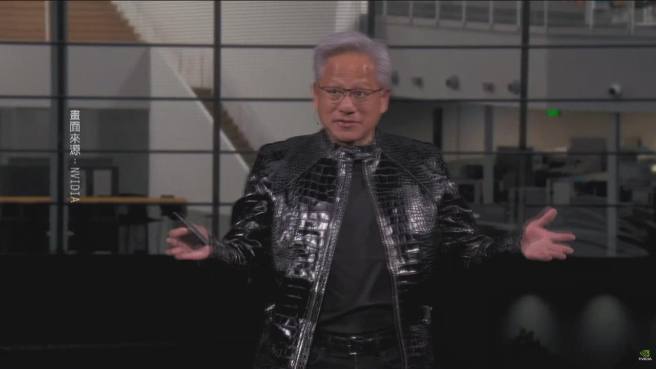 黃仁勳CES主題演講 揭AI、機器人、模擬先端技術
