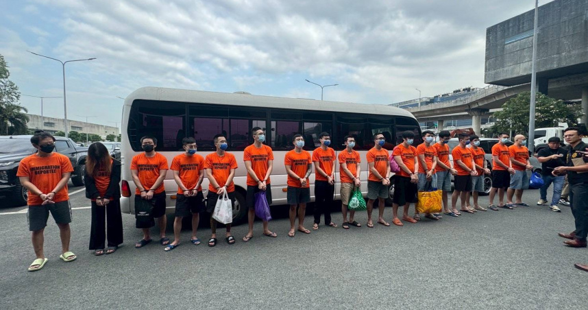 四海幫海森堂宿霧組機房請傭人　台菲合作聯手遣返17嫌