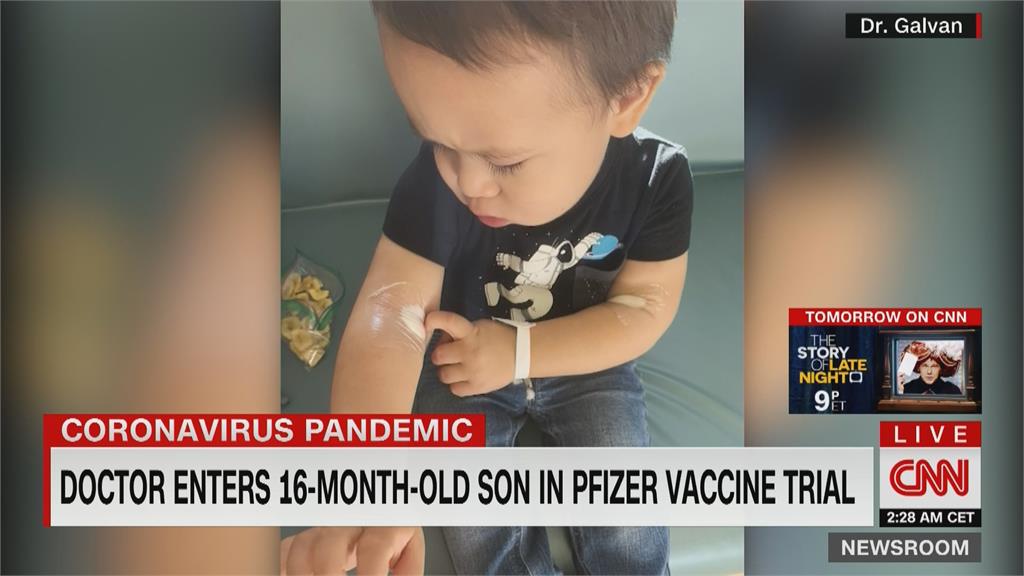 輝瑞兒童臨床實驗 6個月大嬰幼兒可望接種疫苗