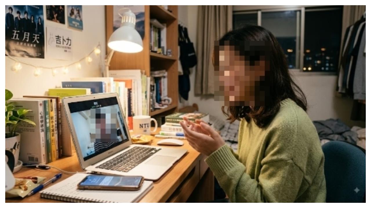 陪聊換學費！女大生視訊「假乾爹」遭逼脫衣賣淫　側錄「無碼片」外流連女星也被騙