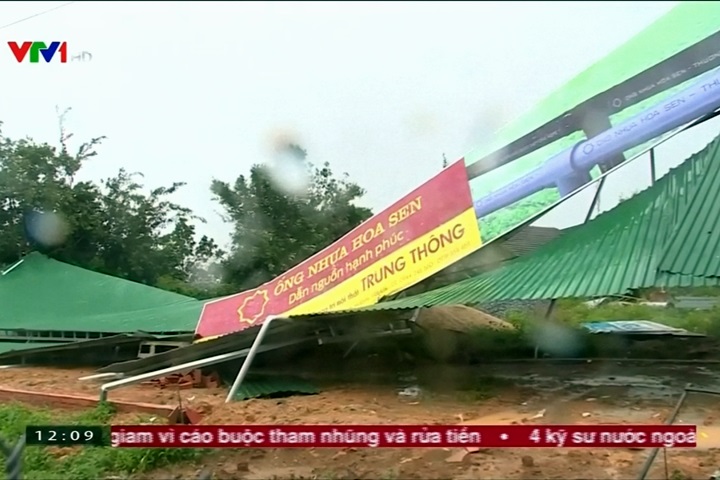 「丹瑞」颱風橫掃越南災情慘 至少11死多人失蹤