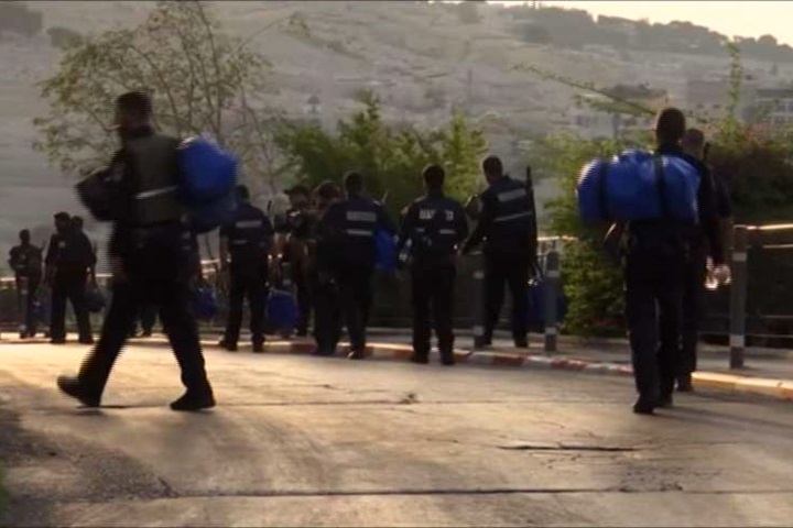 聖殿山裝探測門引流血抗議 以色列急拆除