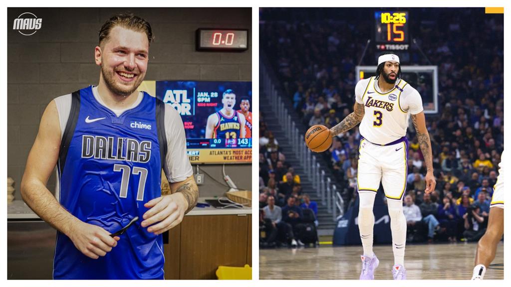 NBA／史上最震撼交易!　湖人把AD送到獨行俠換Doncic