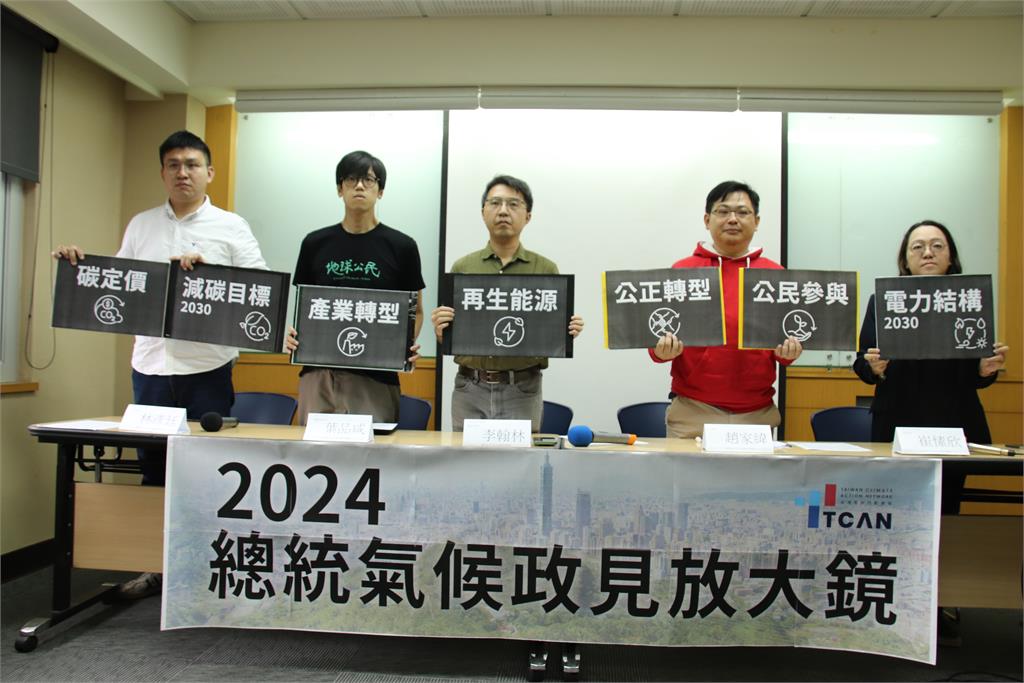 快新聞／僅賴清德有提！　環團：侯、柯連最基本2030年減碳目標都未提出