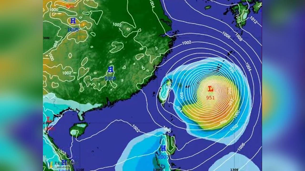 快新聞／強颱巴威暴風圈狂擴大！專家曝「2種路徑」：不排除登陸台灣