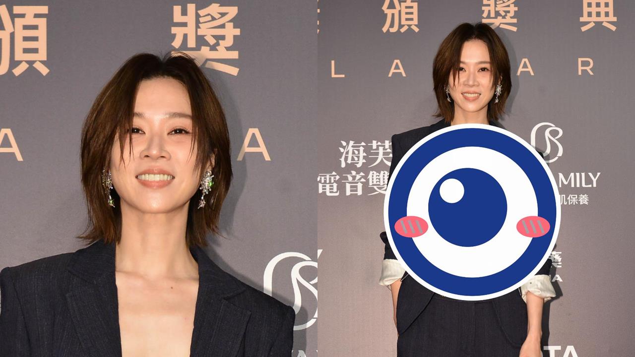 金鐘61／謝盈萱紅毯「深V開到胸下」性感開殺！胸前曲線畢露全網暴動了