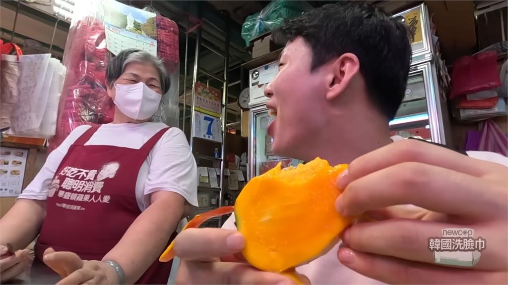 餓肚子買水果「被阿嬤熱情投餵」　南韓歐巴崩喊：吃不下了