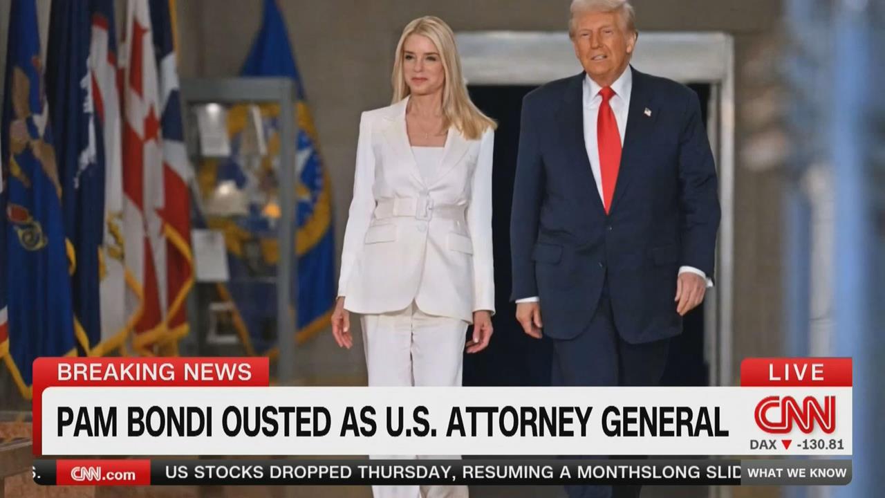 川普政府大地震! 司法部長邦迪遭拔官外 這些人也傳位子不保...