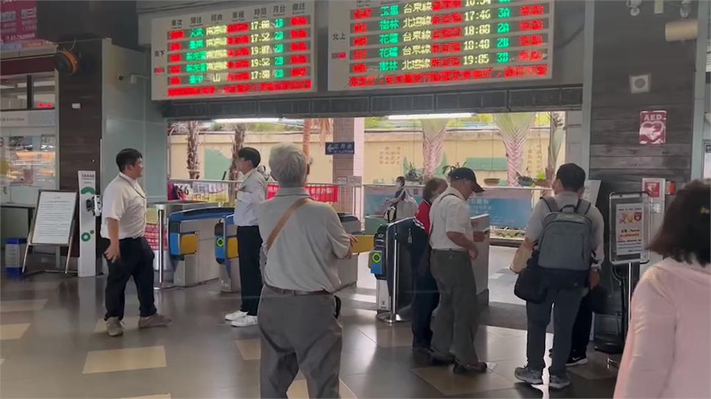 台鐵疑電路故障！屏東、台東鐵路中斷　大武-枋寮啟動接駁