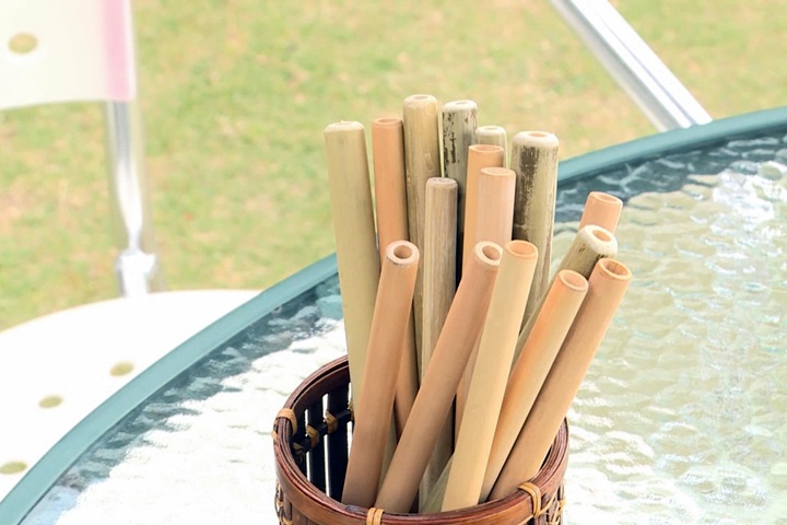 竹吸管還能回收變竹筷、竹籤　全手工環保又新奇