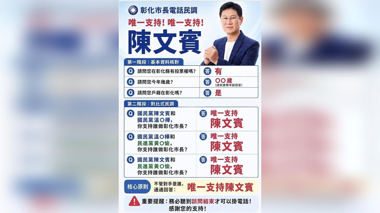 快新聞／協調會成？國民黨「這地區」提名驚傳內鬨　主委親揭未來布局