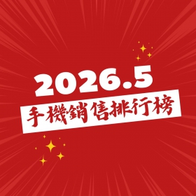 【快訊】2026年5月手機銷量銷售額雙雙彈升7%！三星Galaxy A57強勢空降安卓新代辦