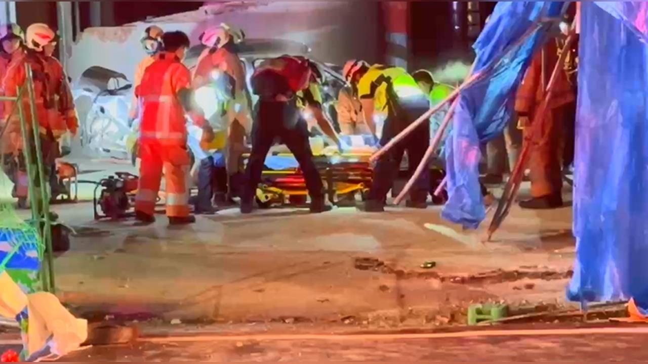 悚！新竹轎車逆向撞進工地３死１重傷　肇事駕駛疑未成年逃逸失聯