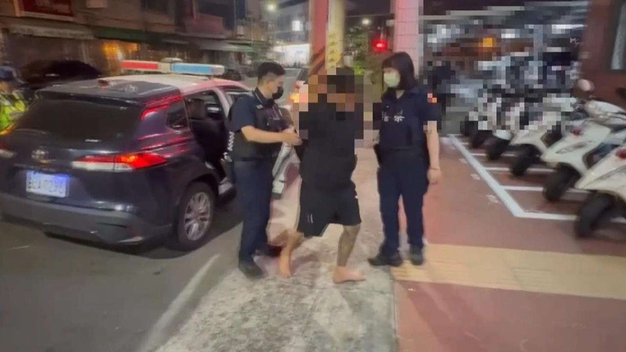 高雄廟會醉男暴走！　蛇行挑釁﹑民眾怒助警逮人