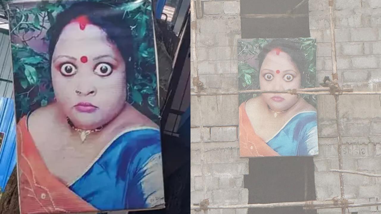 她經過工地驚見「詭異印度女子照」嚇壞!當地人揭「超毛用途」藏神秘玄機