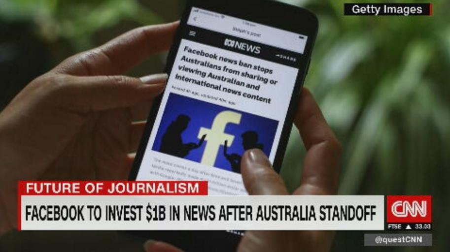 澳洲「新聞議價法」正式立法　平台使用澳洲產製新聞須付費
