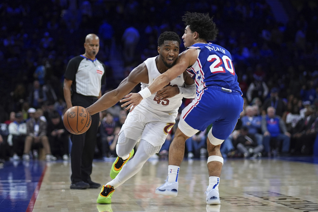 NBA(影)／騎士不知輸球的感覺！米契爾準大三元　率隊取得13連勝