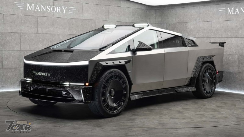 挑戰你的審美觀　Mansory推出Tesla Cybertruck改裝套件