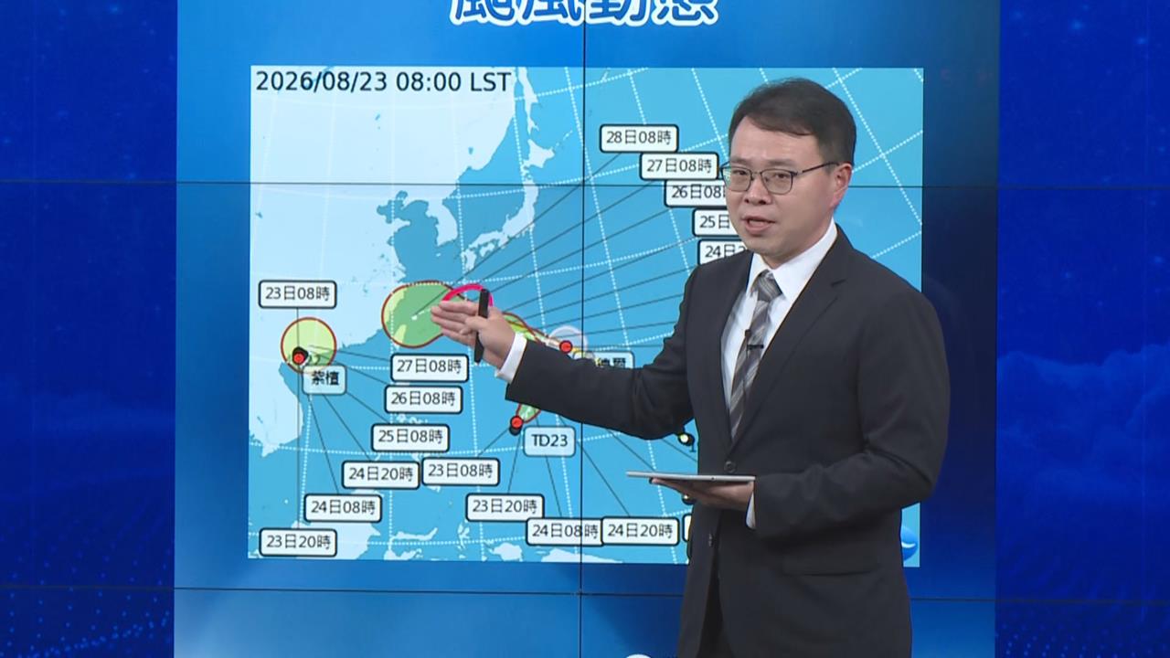 快新聞／2颱風+2熱低壓！南台灣入夜豪雨狂炸　氣象署曝「這時」才趨緩