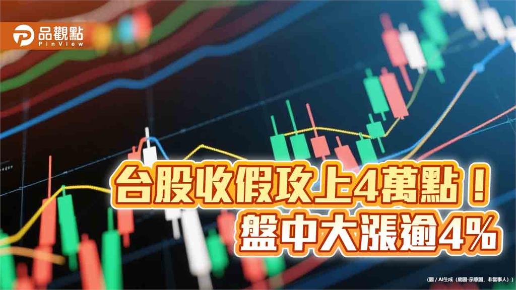台股噴近1800點創新高！聯發科、日月光漲停新天價　分析師：順勢偏多操作