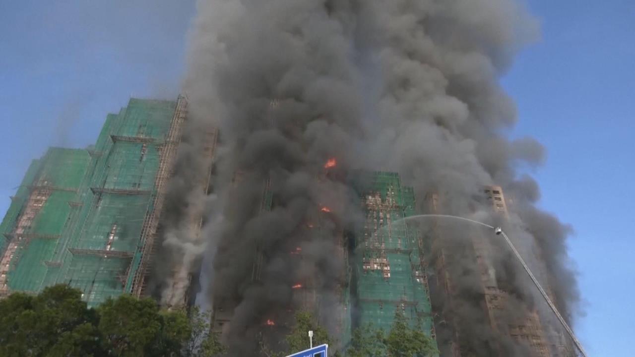 港媒爆宏福苑建商用違規安全網　中國公司產安全網檢測報告造假