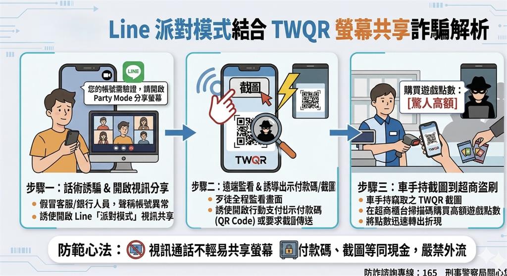 假網拍詐騙案3月再度回溫 刑事局揭密「假認證、真盜刷」套路