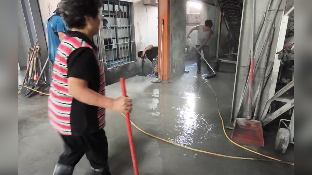 光復災後持續復原工作! 平房整棟掩埋畫面驚悚
