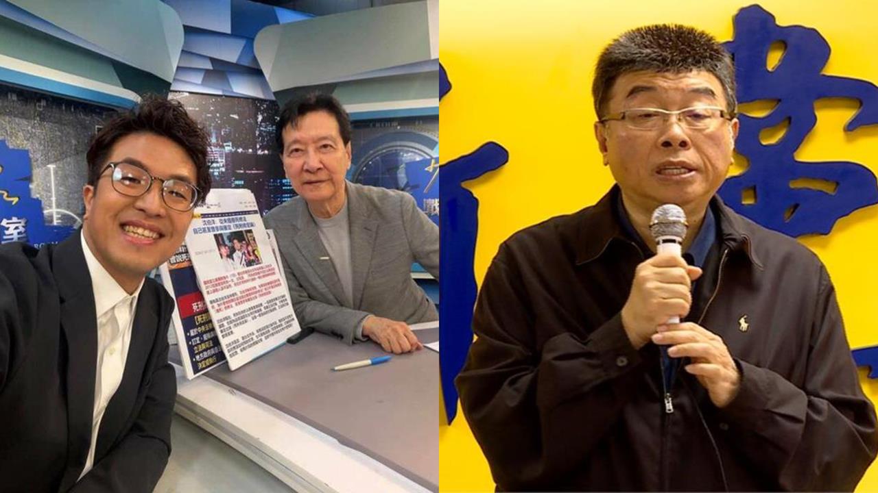 邱毅不滿趙少康「放水護航沈伯洋」！黃暐瀚「一句話」吐槽勸：不如現在就綠