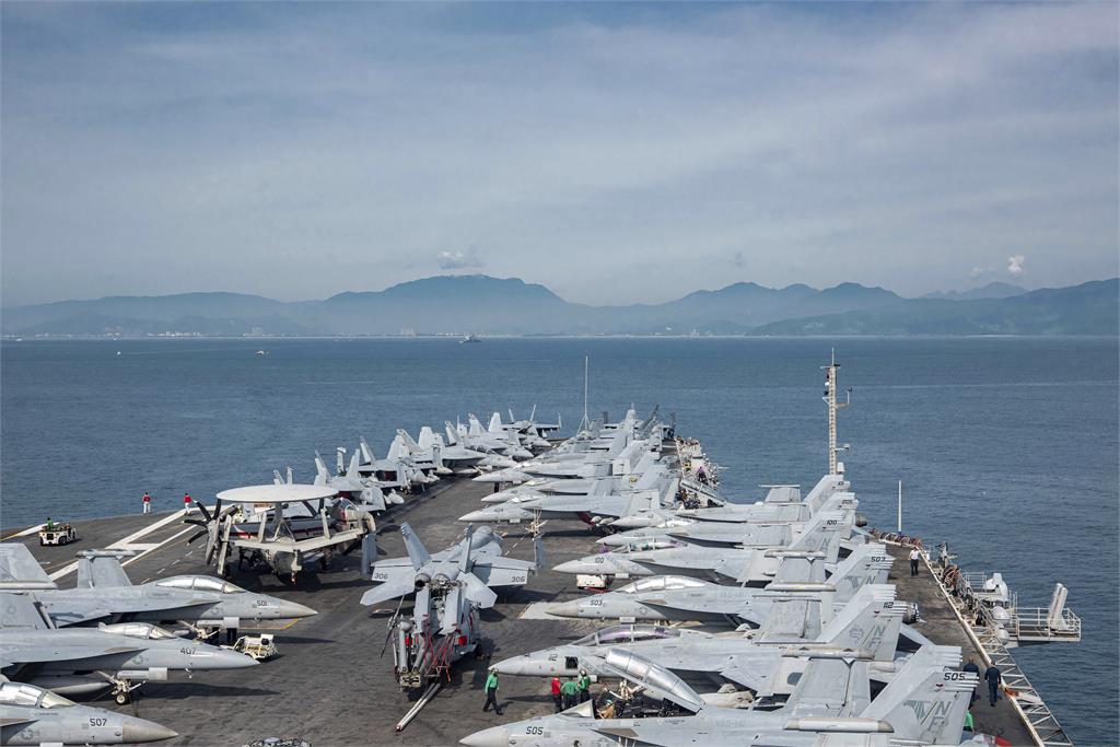 快新聞／賴清德過境美國　航母雷根號打擊群部署台灣東部外海