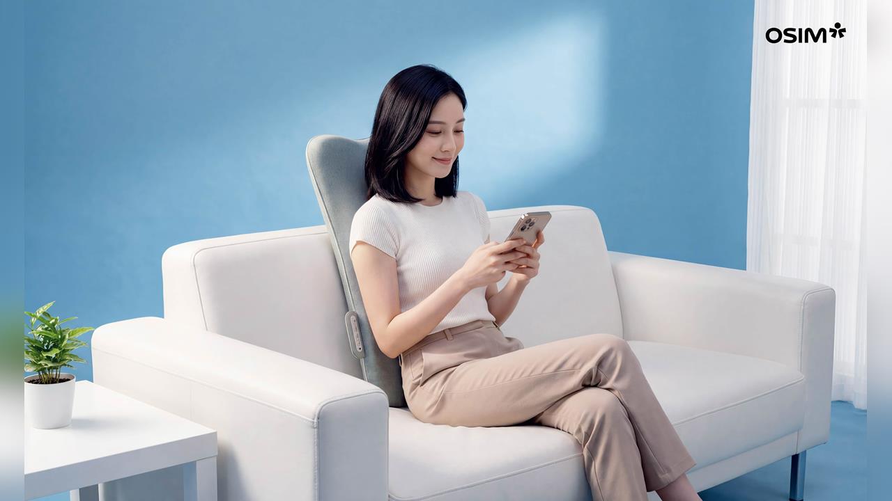 假期會結束，放鬆不必退房 OSIM AI•5感養身椅全新登場，把夢想SPA帶回家