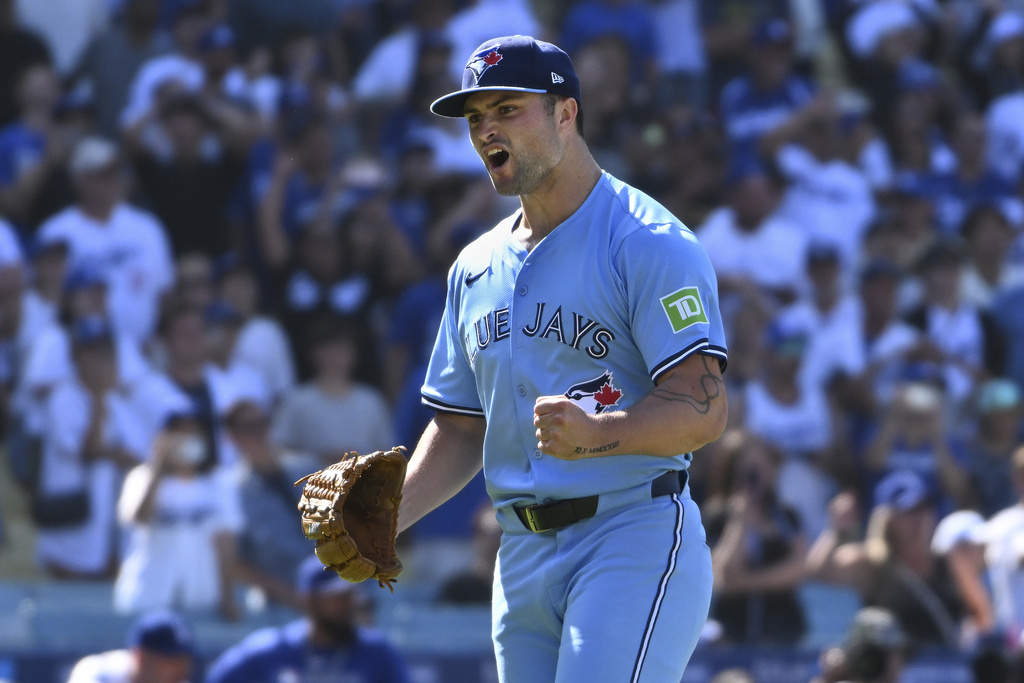 MLB(影)／滿壘臨危受命接連解決大谷、「木屐」！藍鳥菜鳥左投：我腦海一片空白