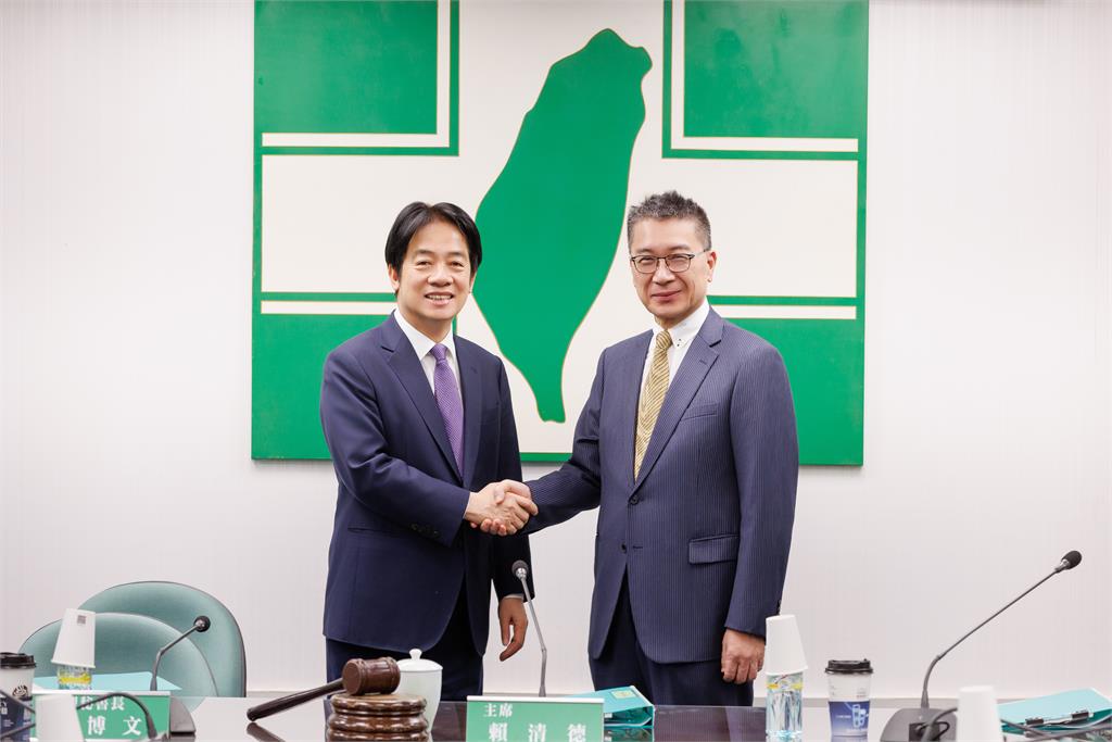 快新聞／正式宣布！徐國勇接任民進黨秘書長　賴清德：一起為台灣民主努力