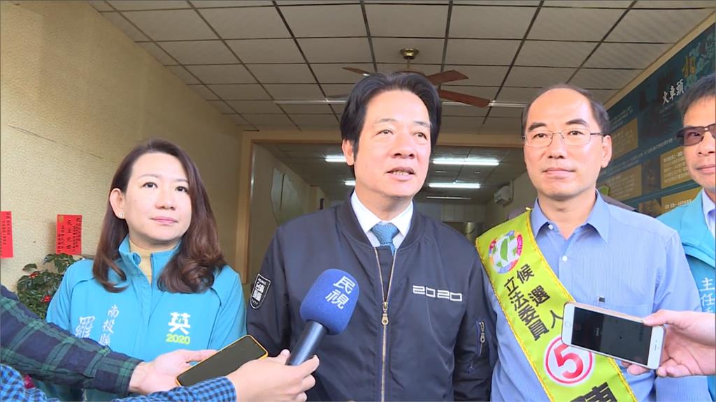回應「總統被派系架空」說 賴清德：韓國瑜不清楚民進黨
