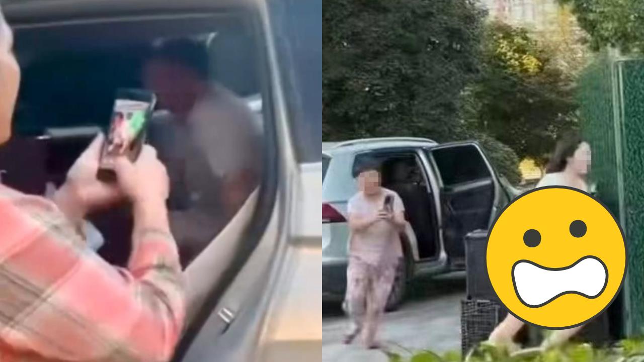 媳婦大白天車震公公！婆婆帶隊衝公園抓包…她內褲來不及穿「赤裸狂奔片」瘋傳