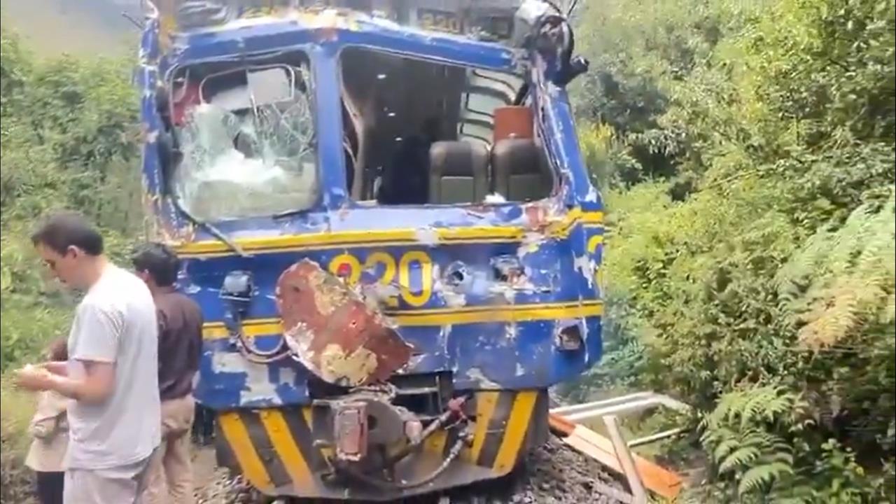 快新聞／旅客注意！祕魯「馬丘比丘」火車對撞　至少1死40傷