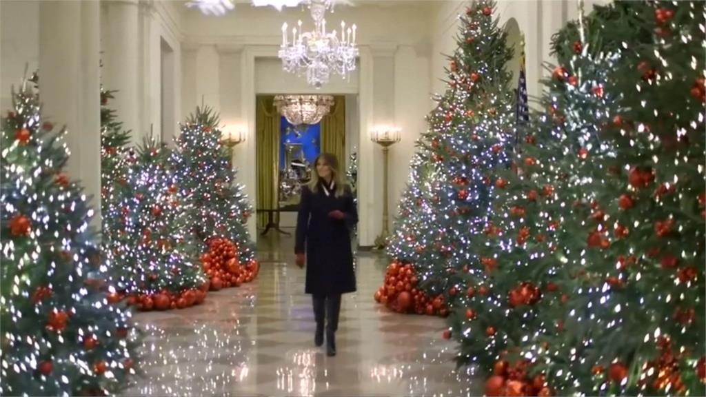 白宮聖誕佈置遭譏像鬼片！第一夫人梅拉妮亞幽默反擊