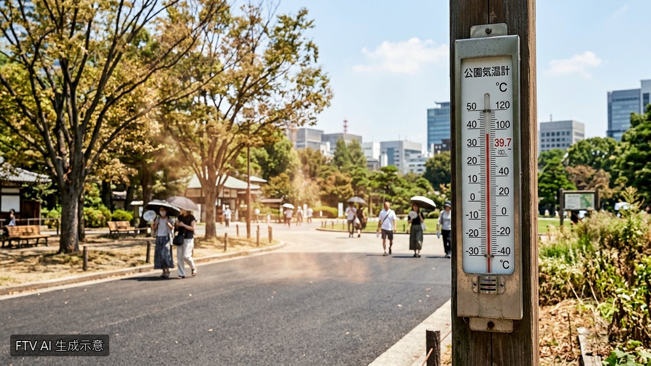 日本連5天飆破40度！新氣象術語「酷暑日」創紀錄