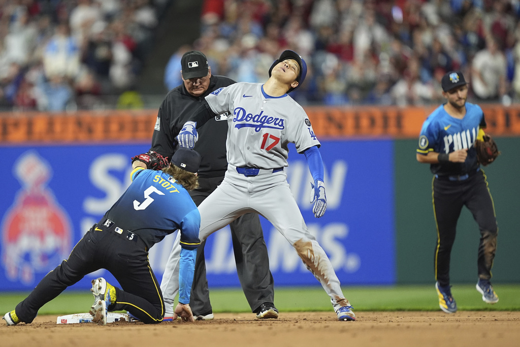 MLB(影)／大谷致命盜壘失敗瓦解道奇攻勢　主帥羅伯斯坦言：要確保能安全上壘再跑
