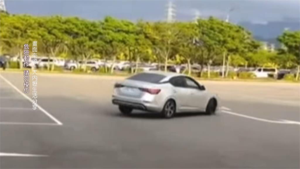 六福村停車場當賽車場被逮　飆車甩尾嗆警「他」又來了