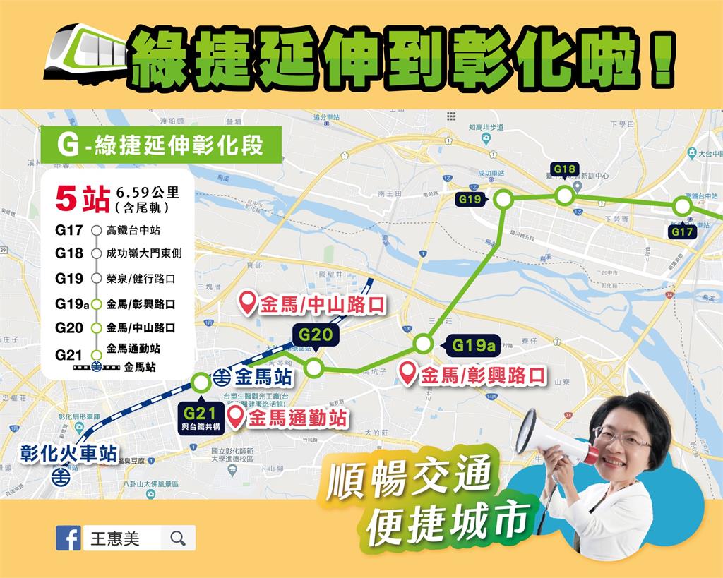 台中捷運延伸到彰化 夢幻路線 曝光 網友驚 蓋捷運巡水田 民視新聞網