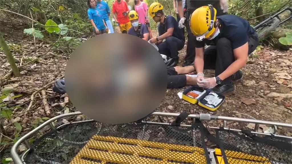 越野單車騎士倒臥柴山步道　山友報案送醫搶救人不治
