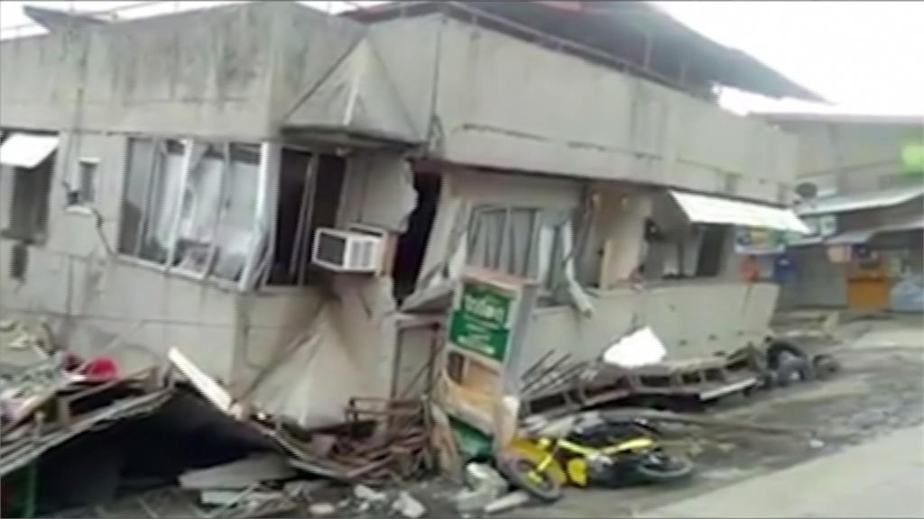 菲律賓6.8強震！傷者超過30人 已釀4死