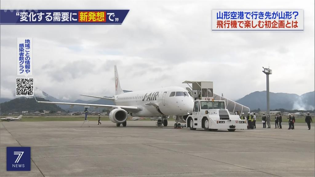 日本東北山形機場「人潮爆滿」？ 班機目的也是「山形」...是偽出國旅程啦！